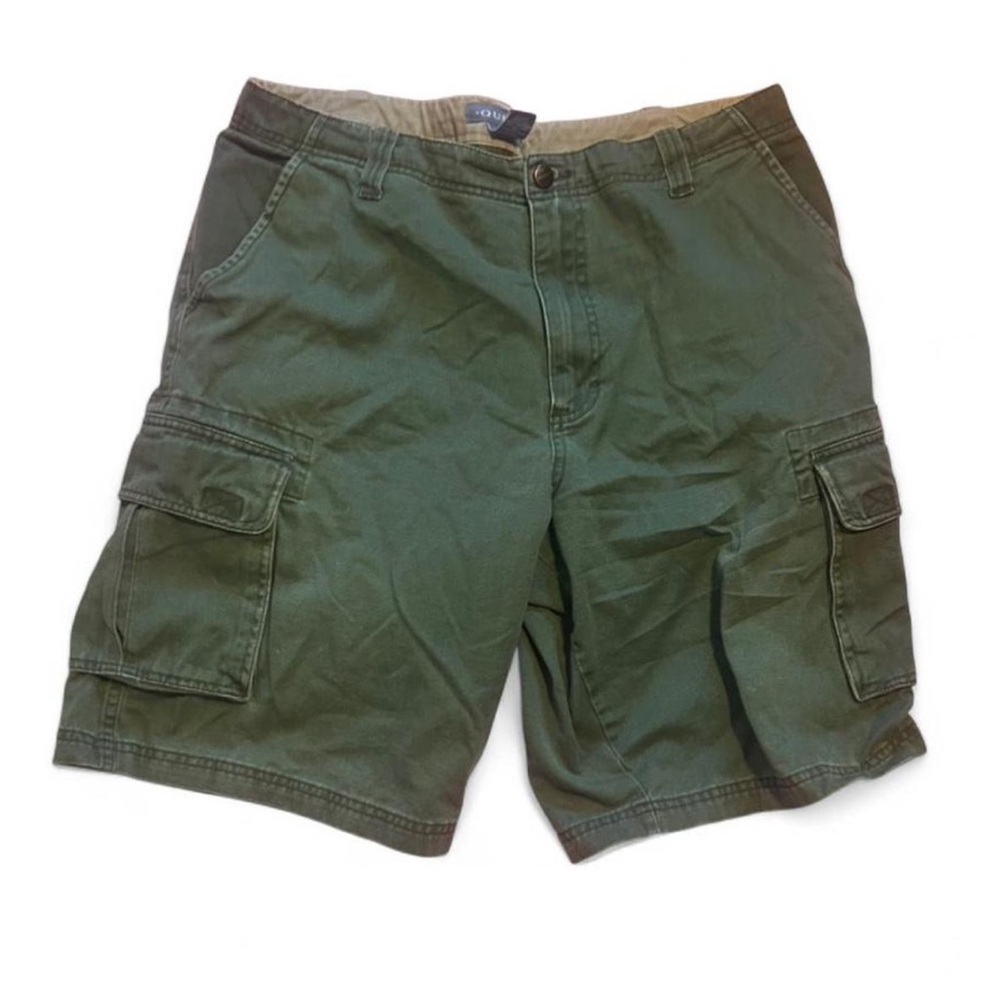 Olive Green Men's Cargo Shorts